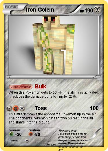Pokemon Iron Golem