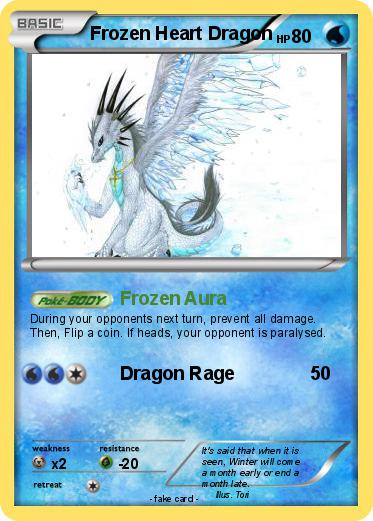 Pokemon Frozen Heart Dragon