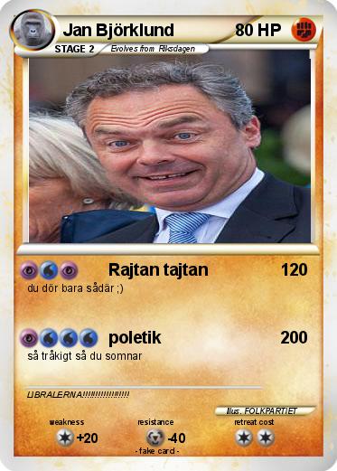 Pokemon Jan Björklund