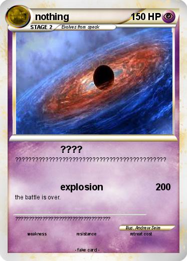 Pokemon nothing