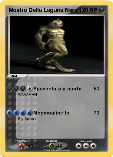 Pokemon Mostro Della Laguna Nera