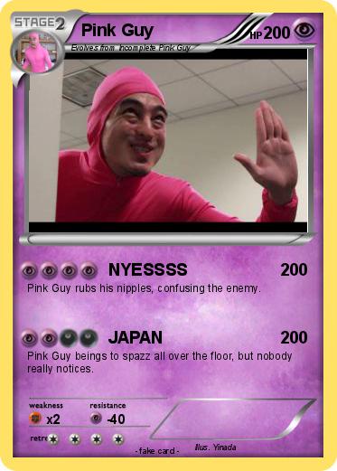 Pokemon Pink Guy
