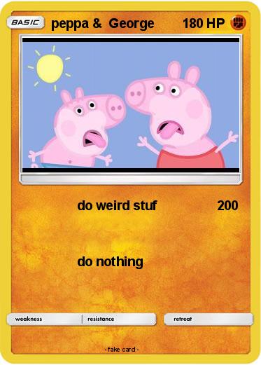 Pokemon peppa &  George