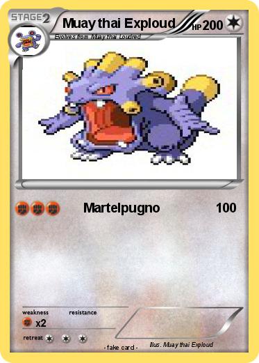 Pokemon Muay thai Exploud