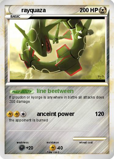 Pokemon rayquaza
