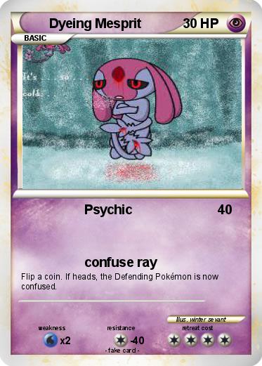Pokemon Dyeing Mesprit