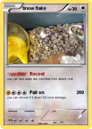 Pokemon Snow flake