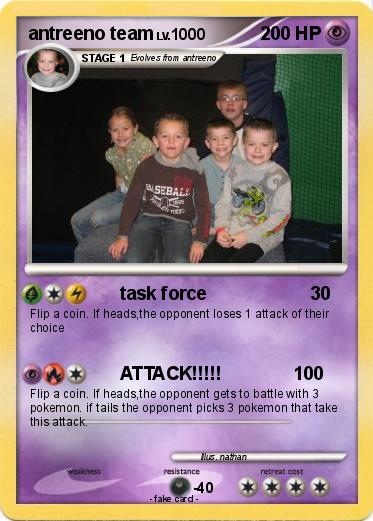 Pokemon antreeno team
