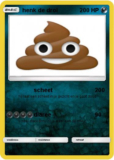 Pokemon henk de drol