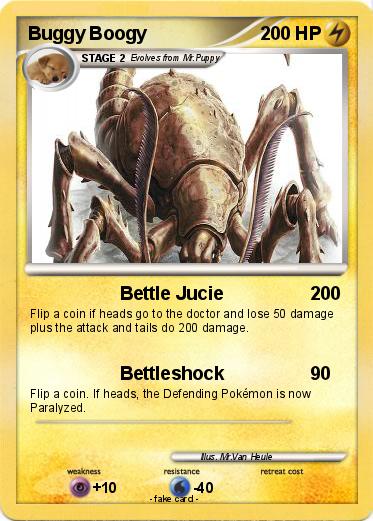 Pokemon Buggy Boogy