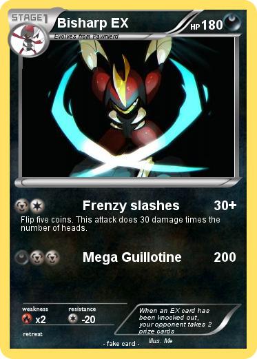 Pokemon Bisharp EX