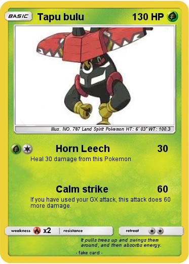 Pokemon Tapu bulu