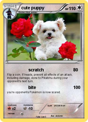 Pokemon cute puppy