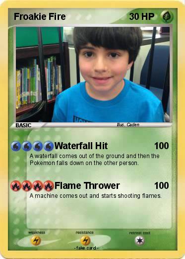 Pokemon Froakie Fire