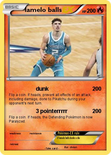 Pokemon lamelo balls