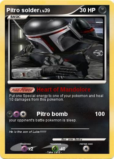 Pokemon Pitro solder