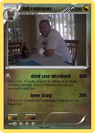 Pokemon bill robinson