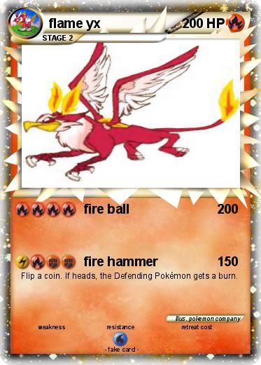 Pokemon flame yx