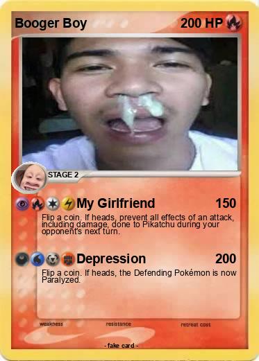 Pokemon Booger Boy