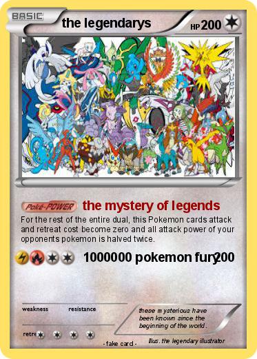Pokemon the legendarys