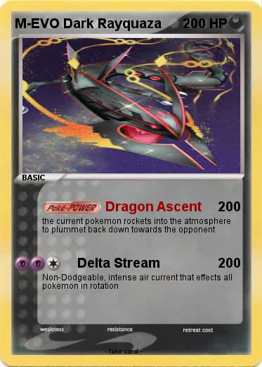 Pokemon M-EVO Dark Rayquaza