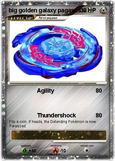 Pokemon big golden galaxy pagasus