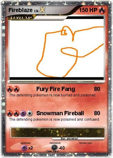 Pokemon Fireblaze