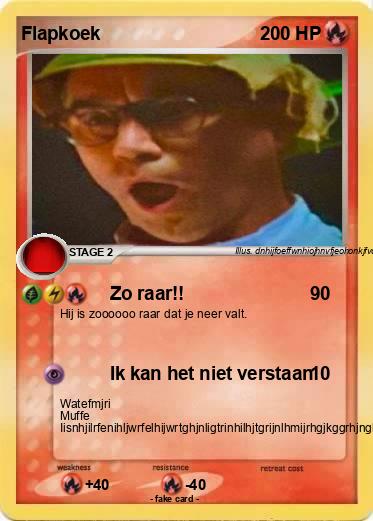 Pokemon Flapkoek