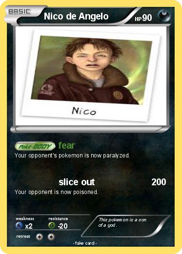 Pokemon Nico de Angelo