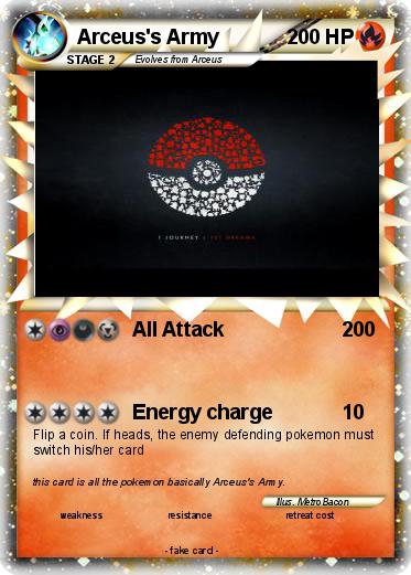 Pokemon Arceus's Army
