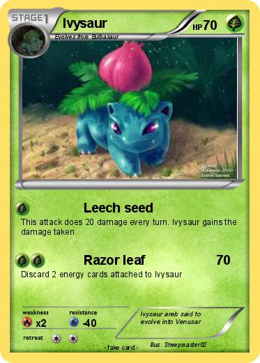 Pokemon Ivysaur