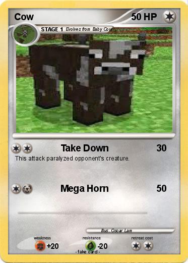 Pokemon Cow