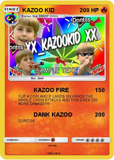 Pokemon KAZOO KID