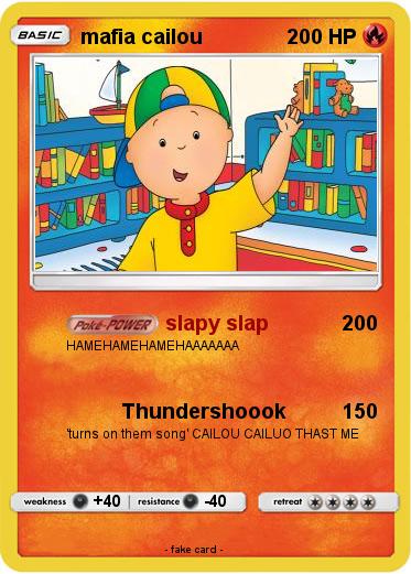 Pokemon mafia cailou