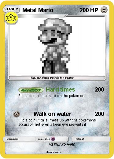 Pokemon Metal Mario