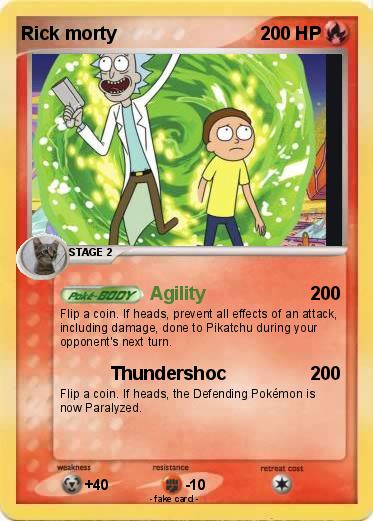Pokemon Rick morty