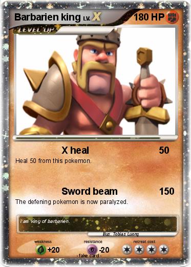 Pokemon Barbarien king