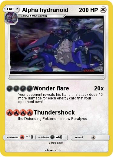 Pokemon Alpha hydranoid
