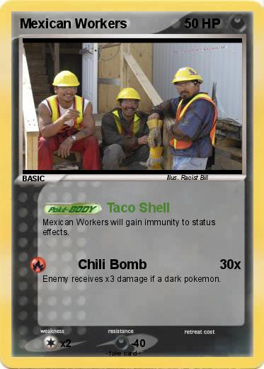Pokemon Mexican Workers