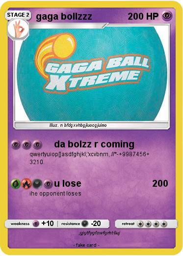 Pokemon gaga bollzzz