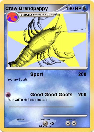 Pokemon Craw Grandpappy