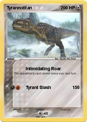 Pokemon Tyrannotitan