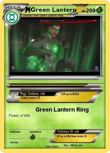 Pokemon Green Lantern