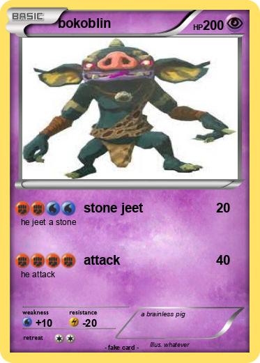 Pokemon bokoblin