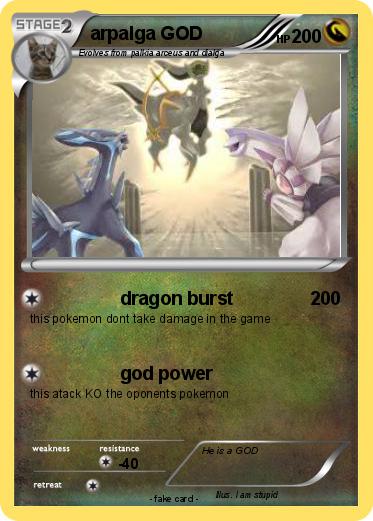 Pokemon arpalga GOD