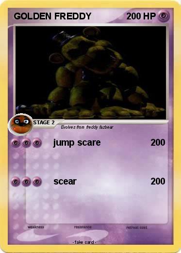 Pokemon GOLDEN FREDDY