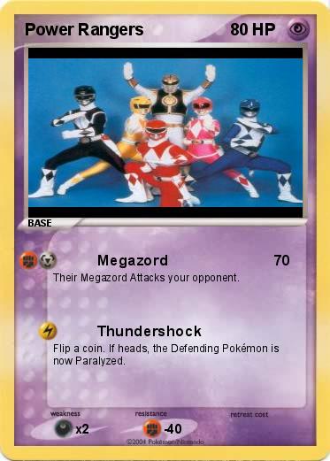 Pokemon Power Rangers