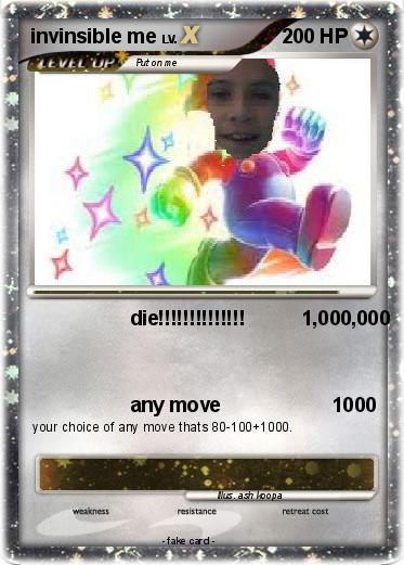 Pokemon invinsible me