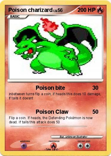 Pokemon Poison charizard
