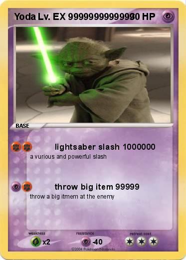 Pokemon Yoda Lv. EX 9999999999999